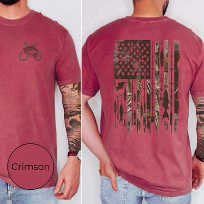 American Angler Flag Tee