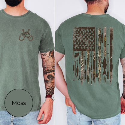 American Angler Flag Tee