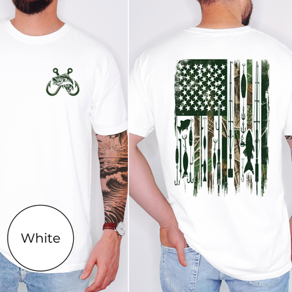 American Angler Flag Tee