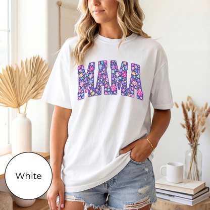 Floral Mama Statement Tee