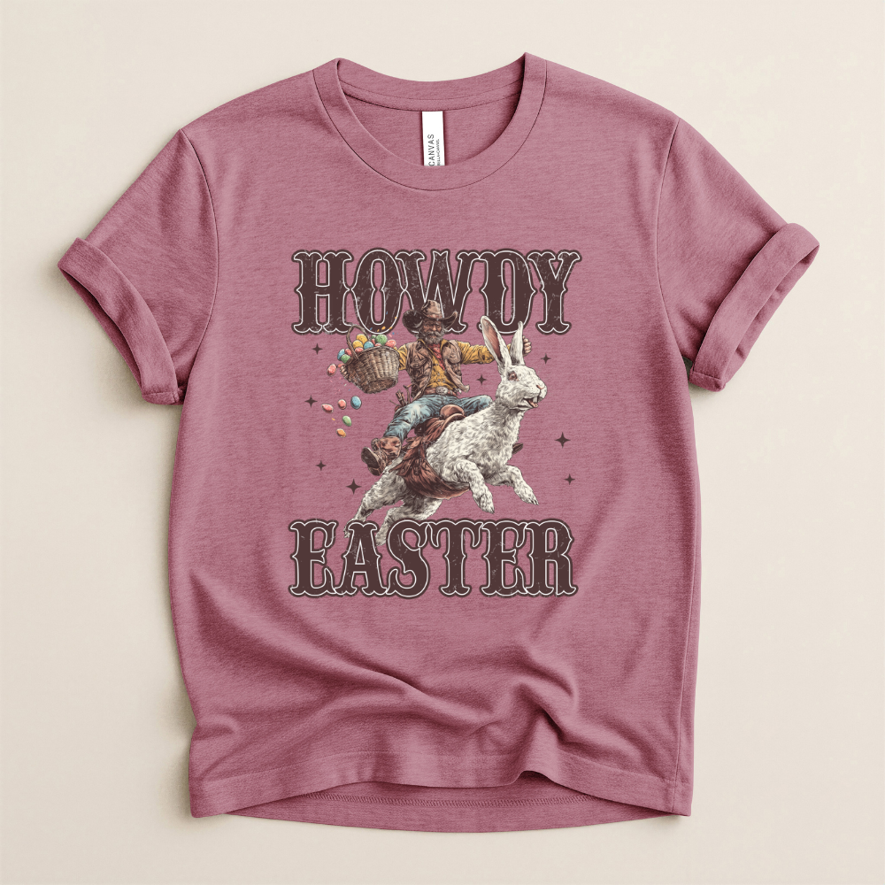 Howdy Easter Western Graphic Tee