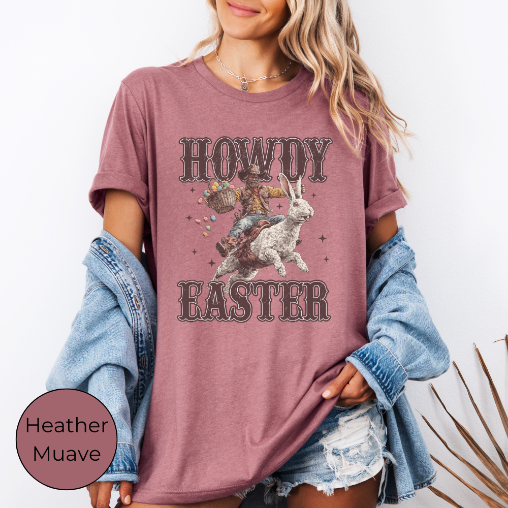 Howdy Easter Western Graphic Tee