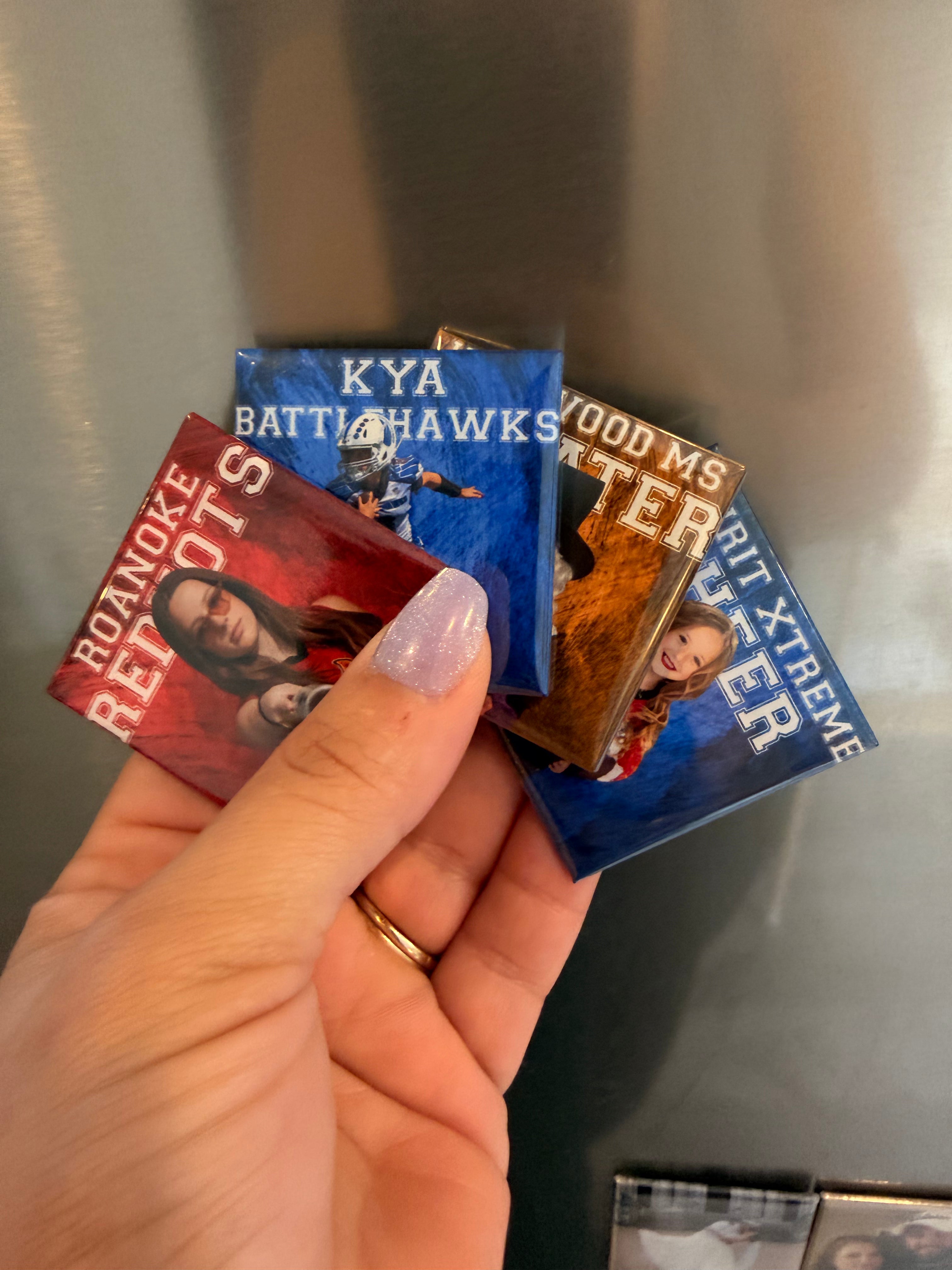 Custom Sports Photo Magnets | Team & Individual