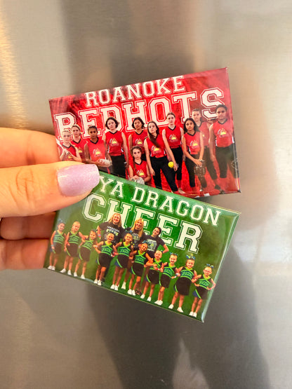 Custom Sports Photo Magnets | Team & Individual