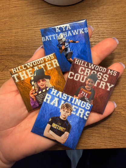 Custom Sports Photo Magnets | Team & Individual