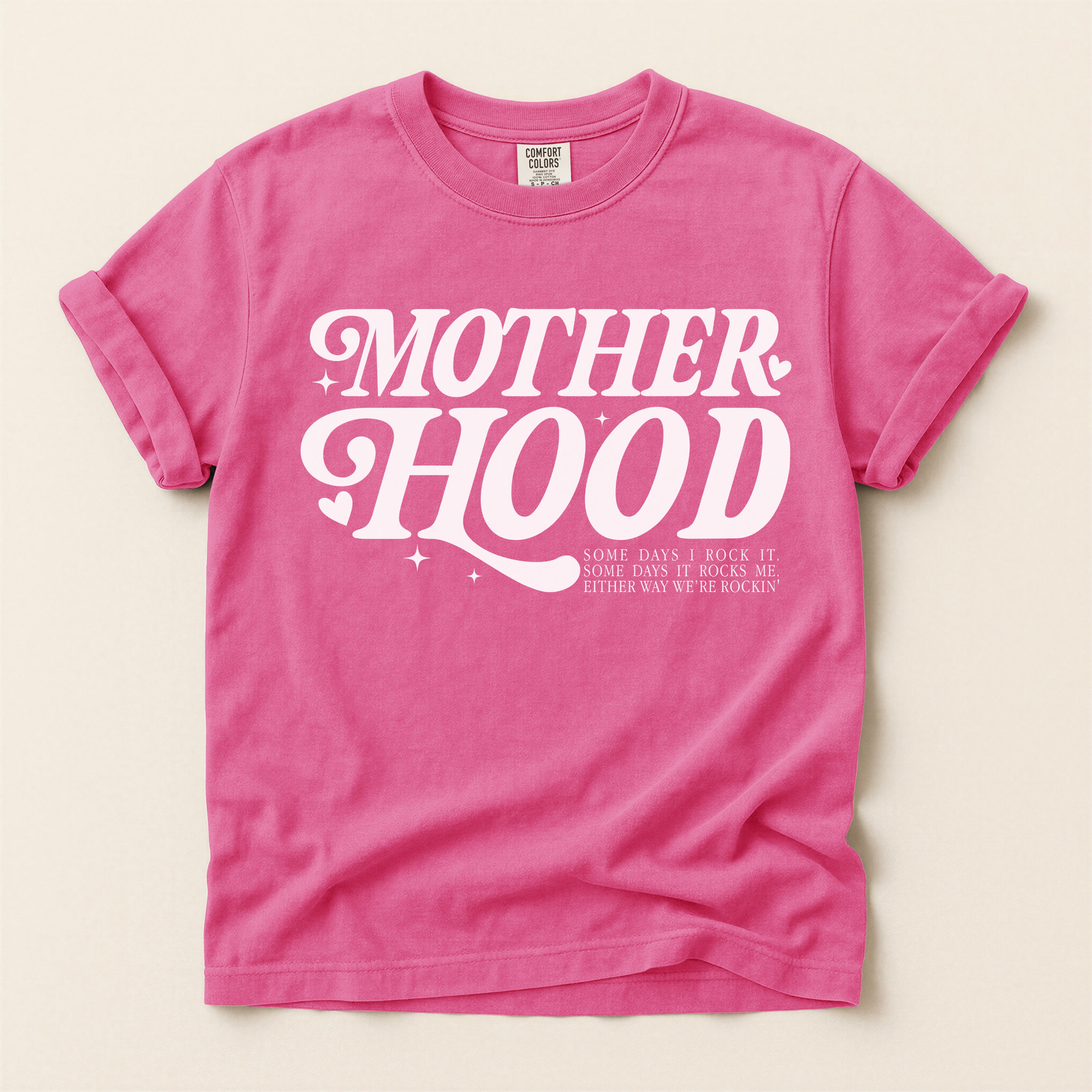 Motherhood Rocks Tee