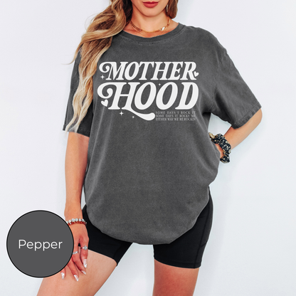 Motherhood Rocks Tee
