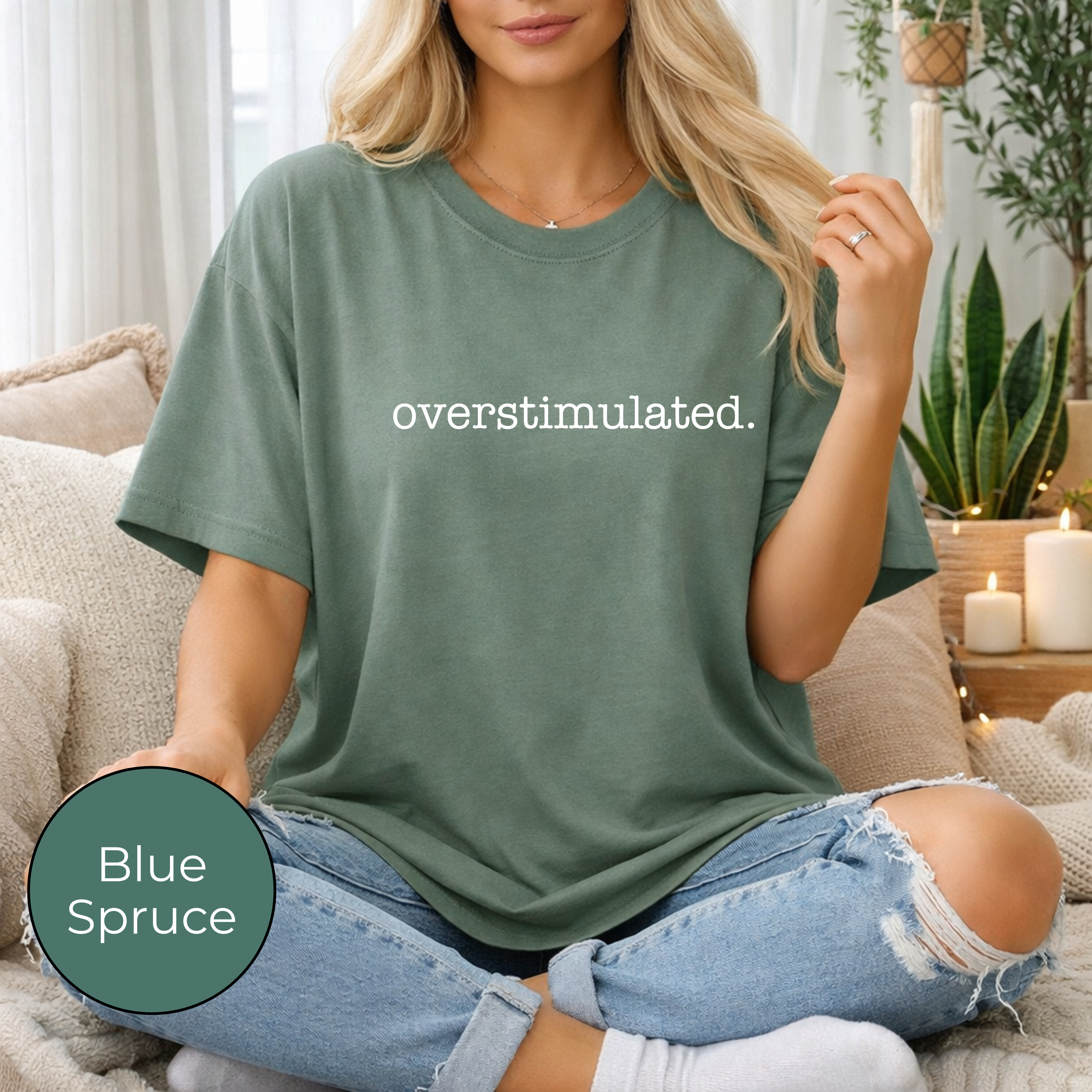 Overstimulated Tee