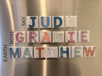 Magnetic Letter Tracing Set