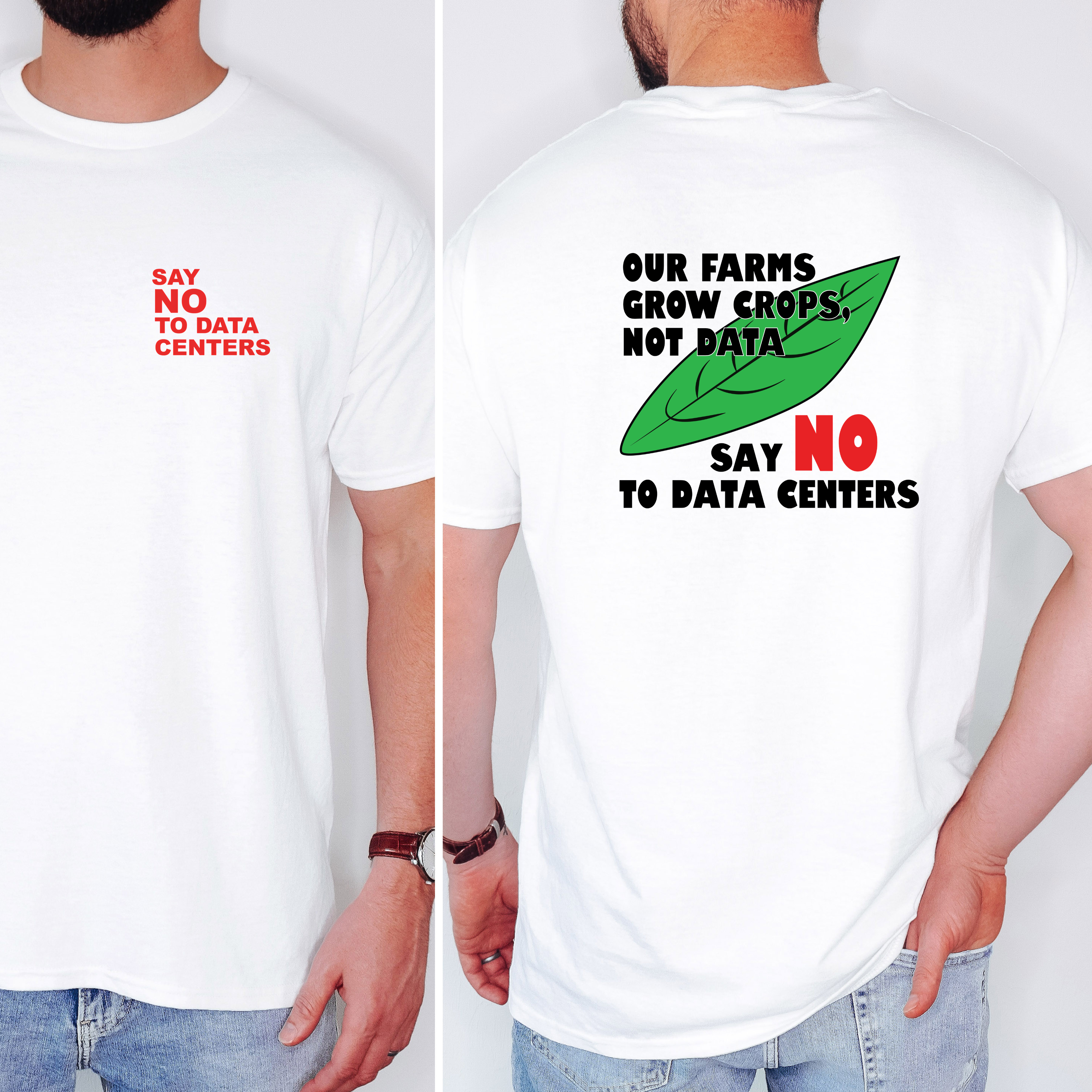 Our Farms Grow Crops Tee