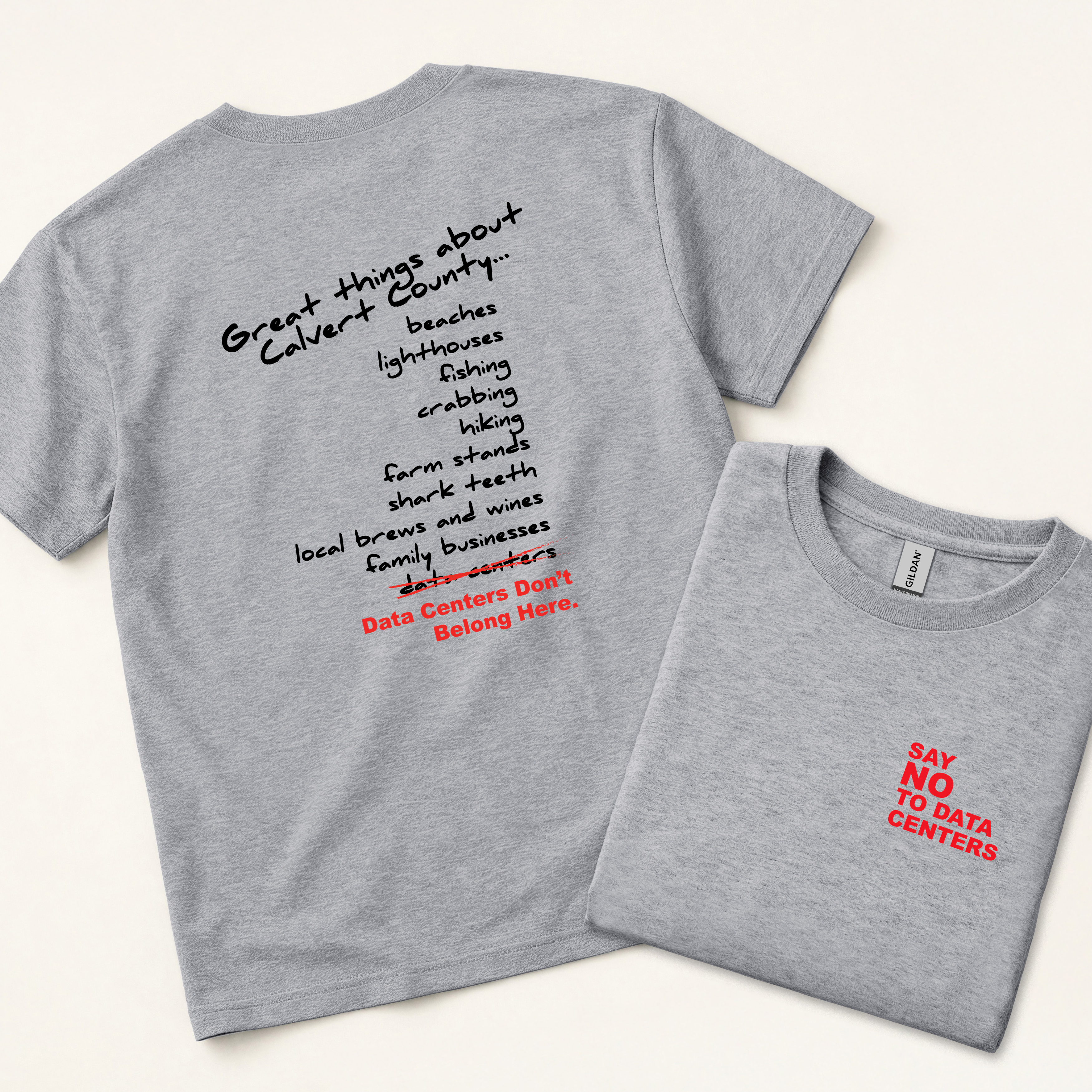 Data Centers Don't Belong Here Tee