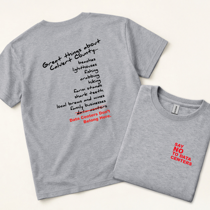 Data Centers Don't Belong Here Tee