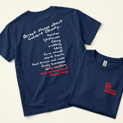 Data Centers Don't Belong Here Tee