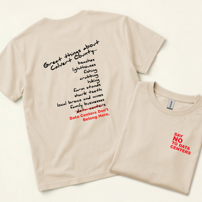 Data Centers Don't Belong Here Tee